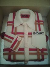 This Red & White Shirt Cake Design  is only Ksh 3800!